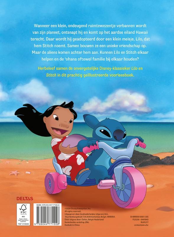 image for Disney verhalenboek Lilo & Stitch