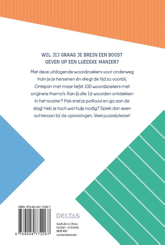 image for Brain Boosters - Woordzoekers voor onderweg