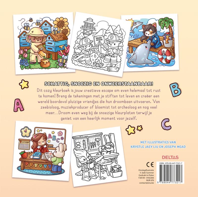 image for Cozy Jobs - Comfy kleurboek Jade Summer