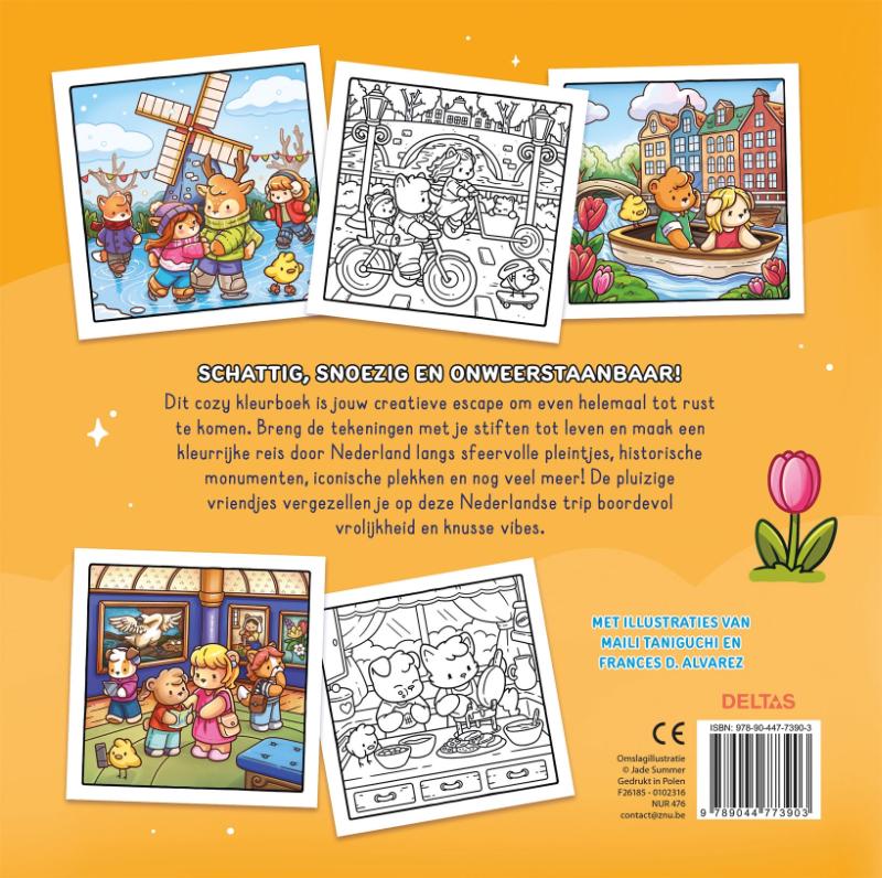 image for Cozy Holland Comfy kleurboek Jade Summer