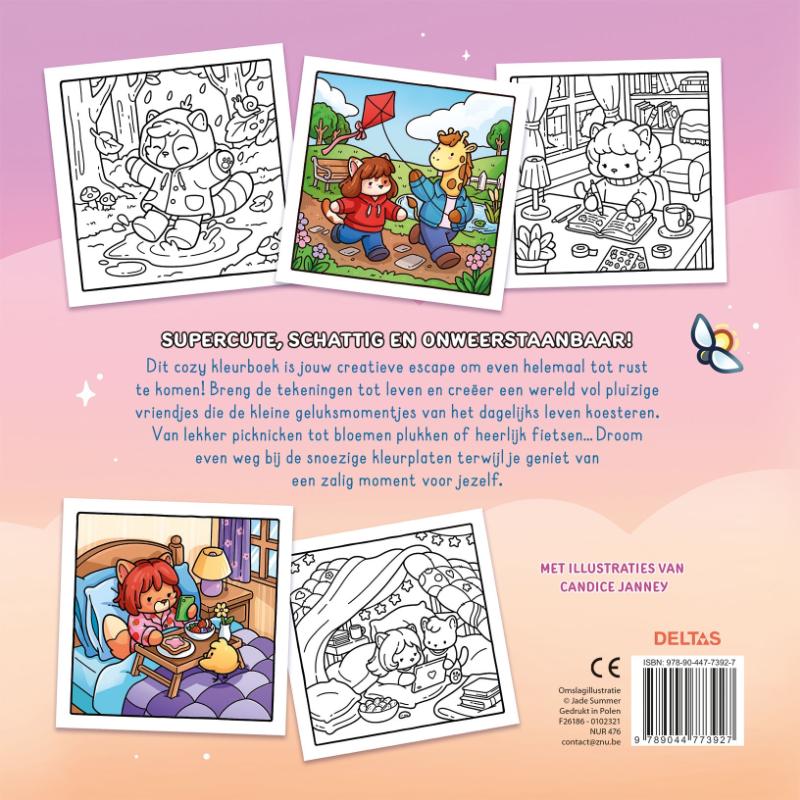 image for Cozy Life - Comfy kleurboek Jade Summer