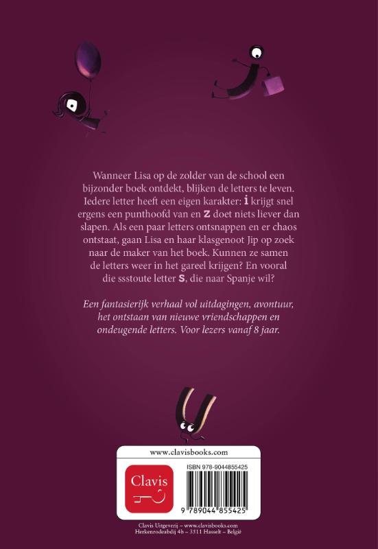 image for Lisa en de ontsnapte letters
