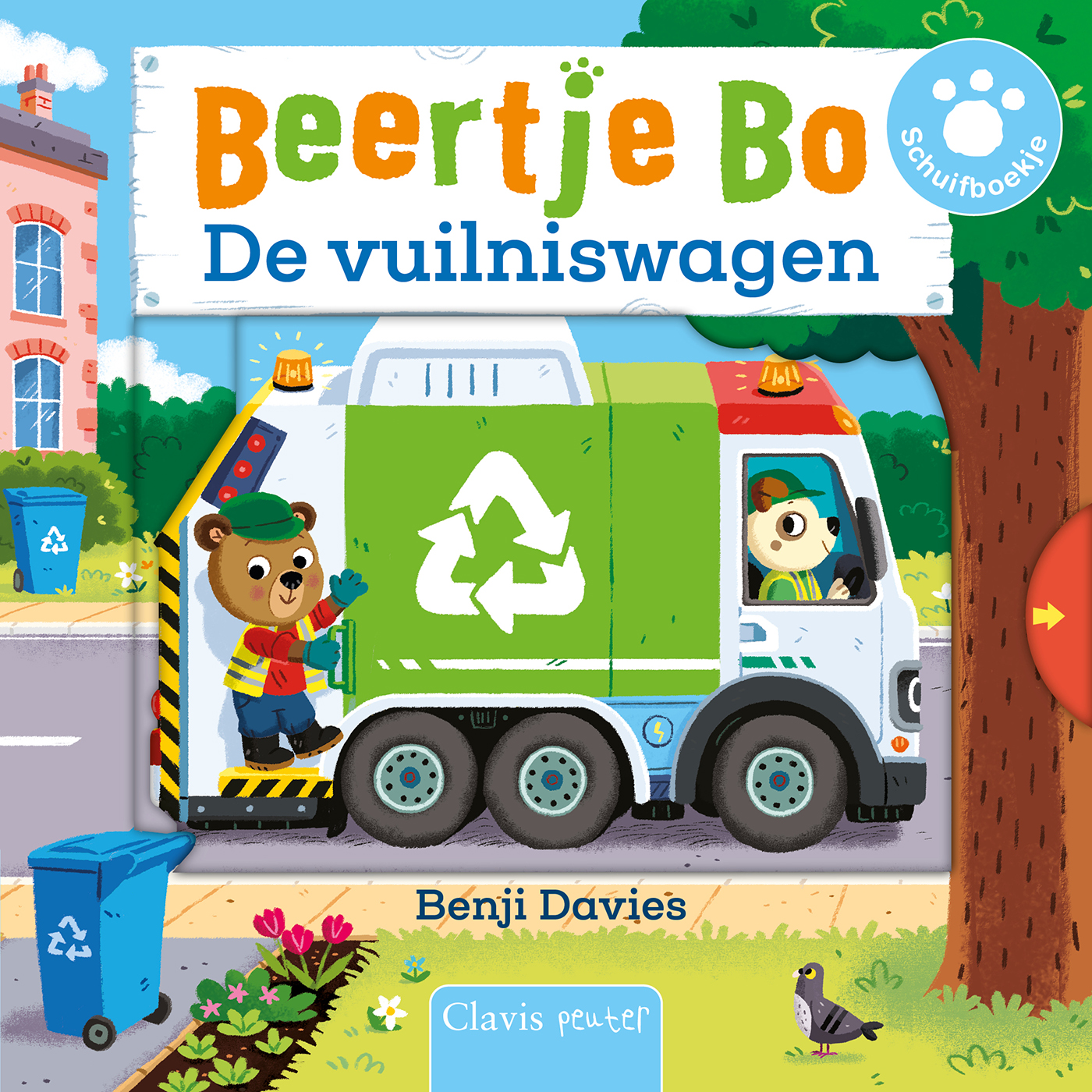 De vuilniswagen 