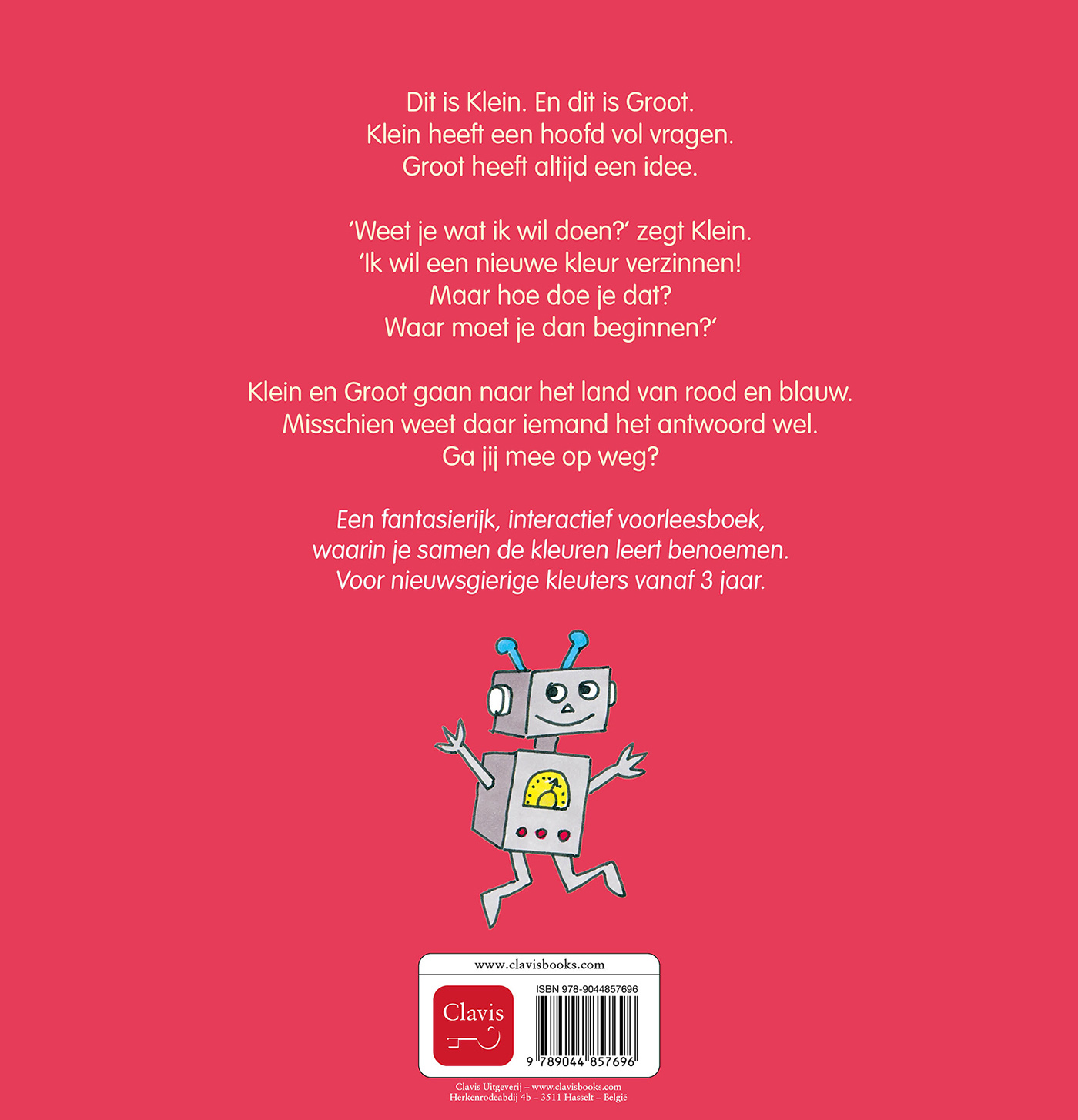 Klein en Groot. In het land van rood en blauw (over kleuren) 