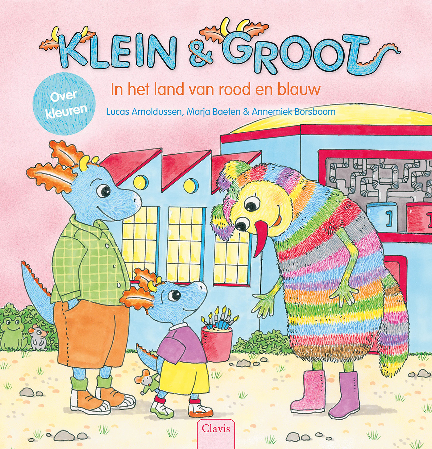 Klein en Groot. In het land van rood en blauw (over kleuren) 