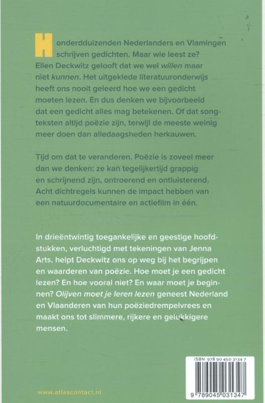 image for Olijven moet je leren lezen