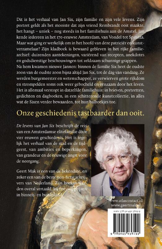image for De levens van Jan Six