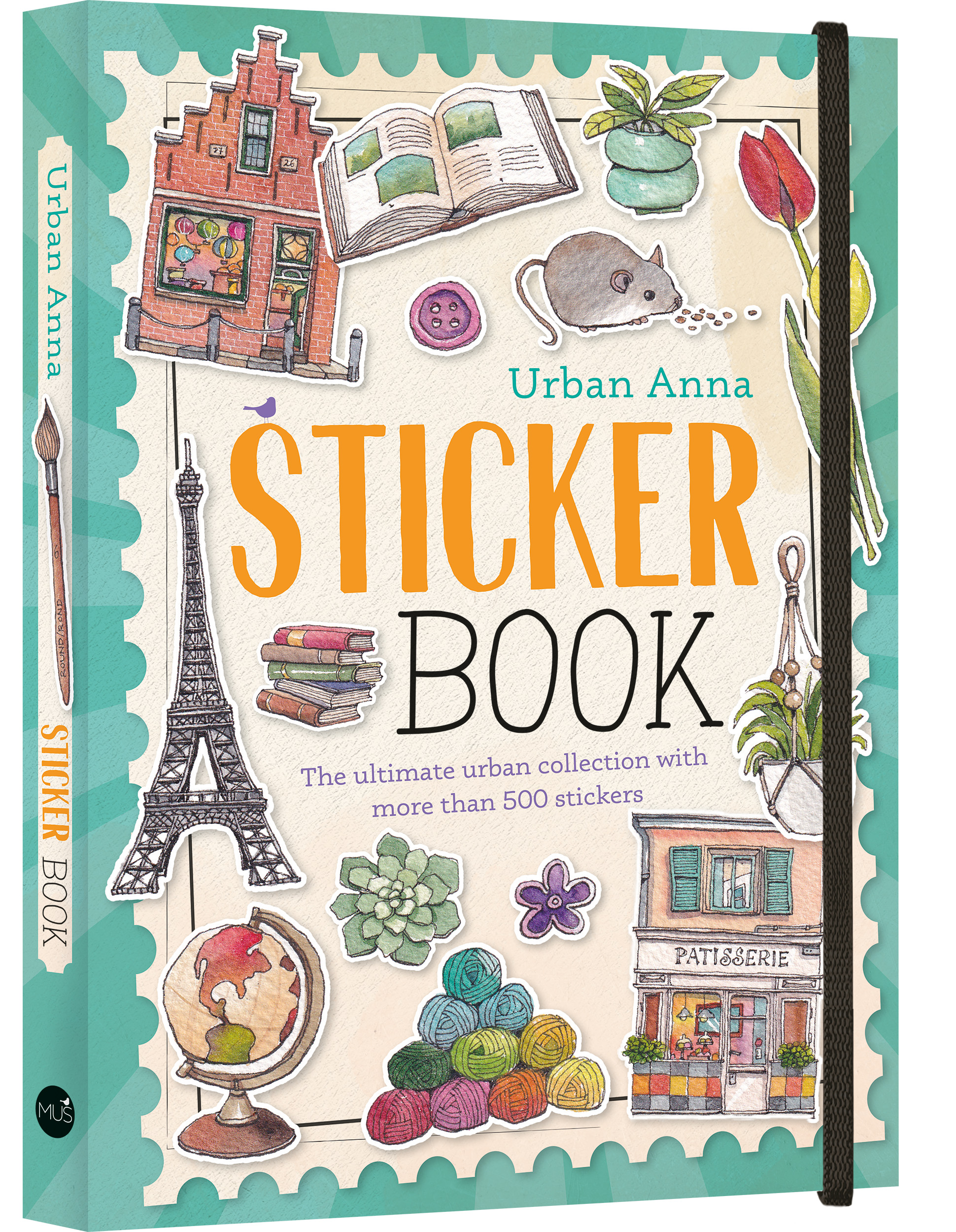 Urban Anna Sticker Book The ultimate urban collection with more than 500 stickers