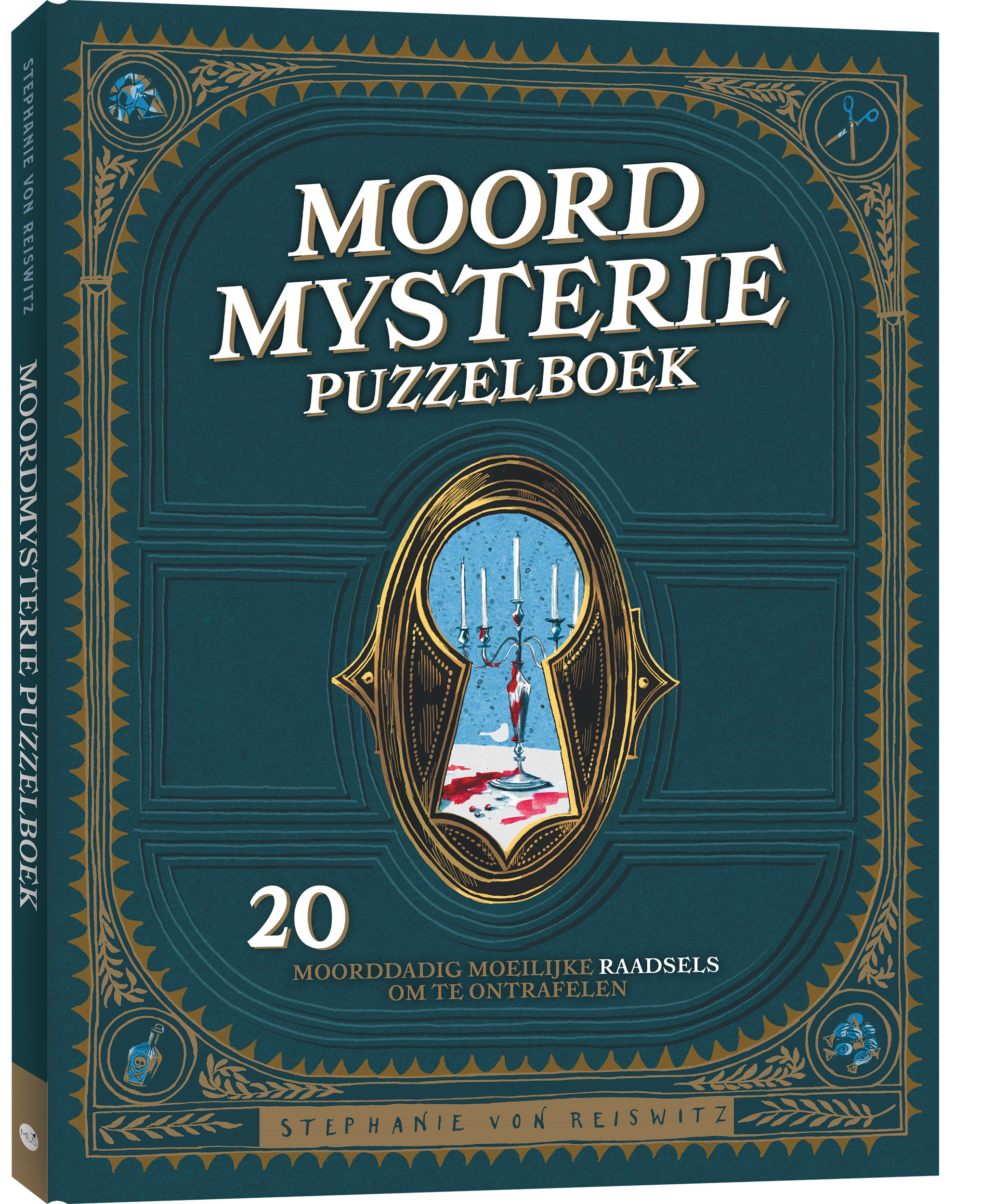 Moordmysterie puzzelboek 20 moordadig moeilijke raadsels om te ontrafelen