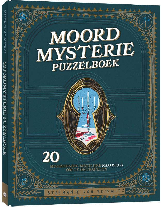 Moordmysterie puzzelboek