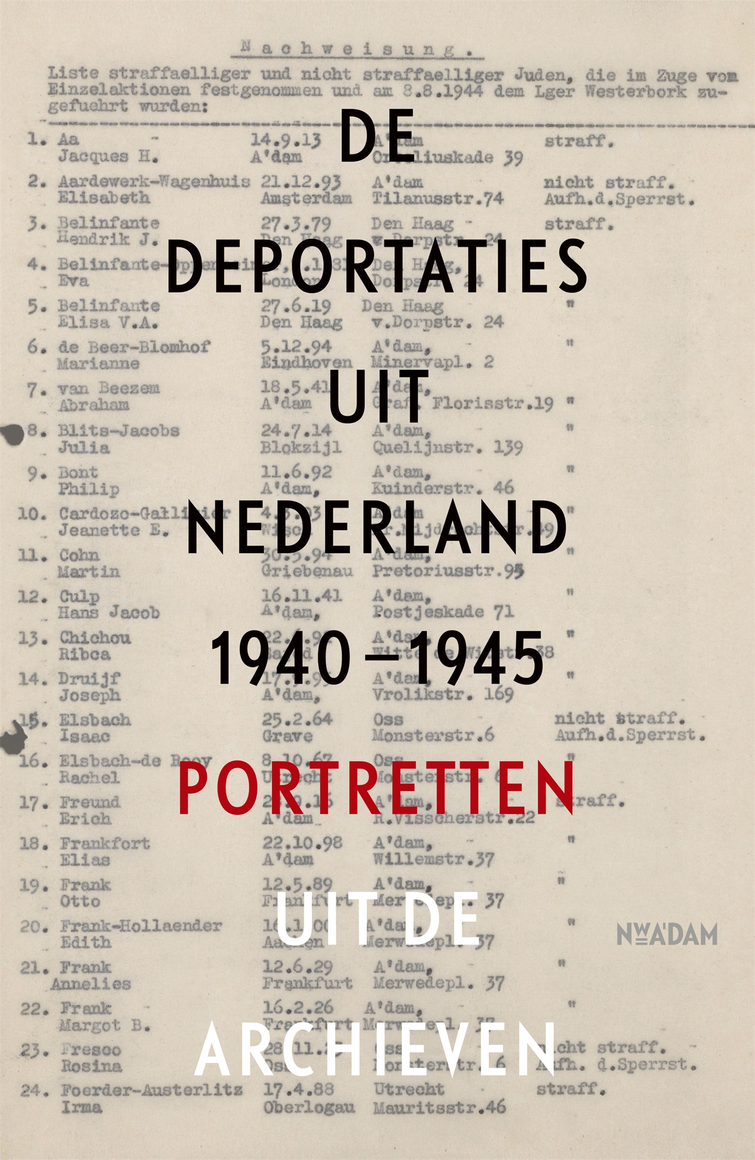 De deportaties uit Nederland 1940-1945