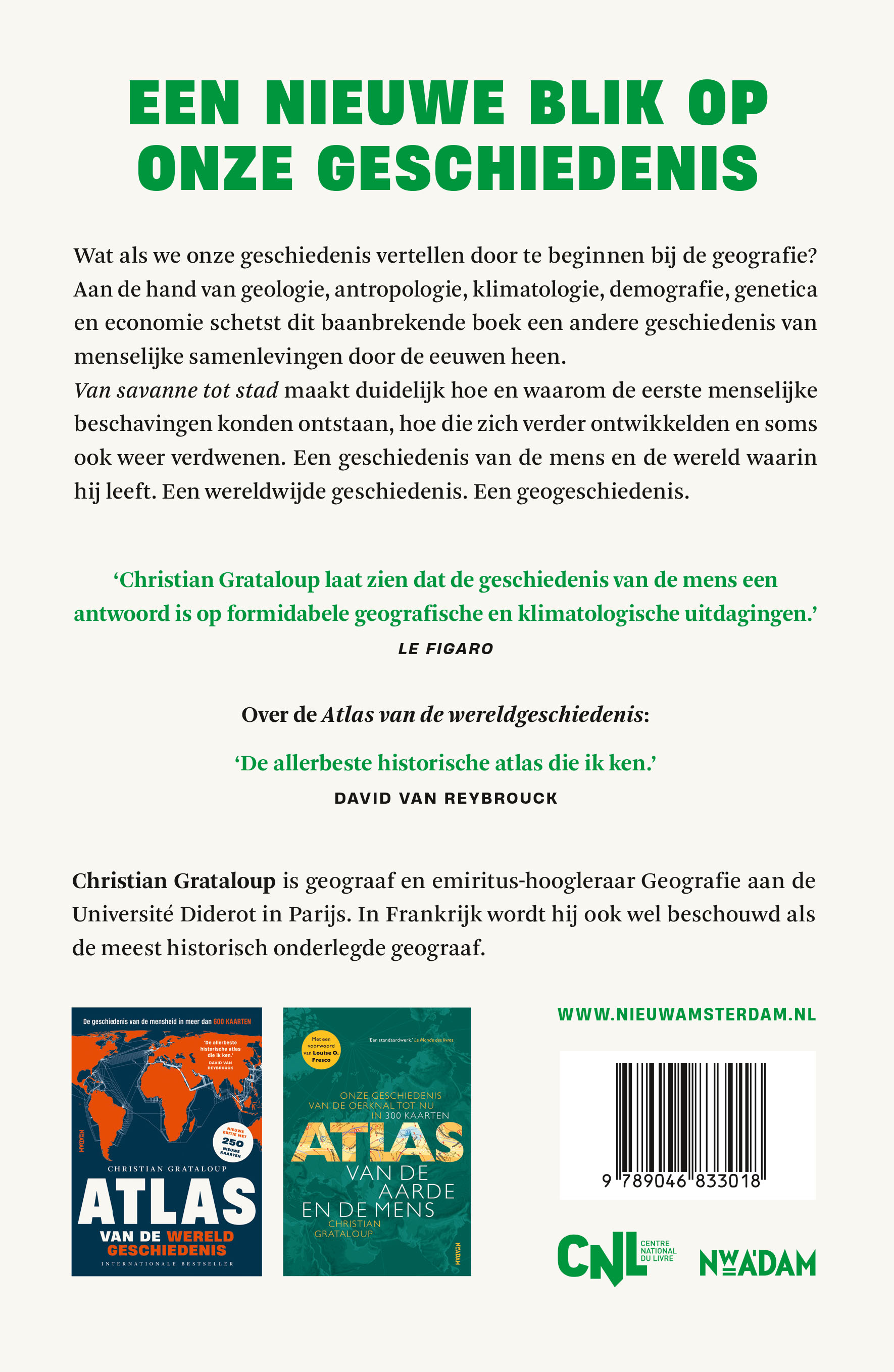 Van savanne tot stad De beslissende invloed van geografie op onze geschiedenis, van prehistorie tot nu