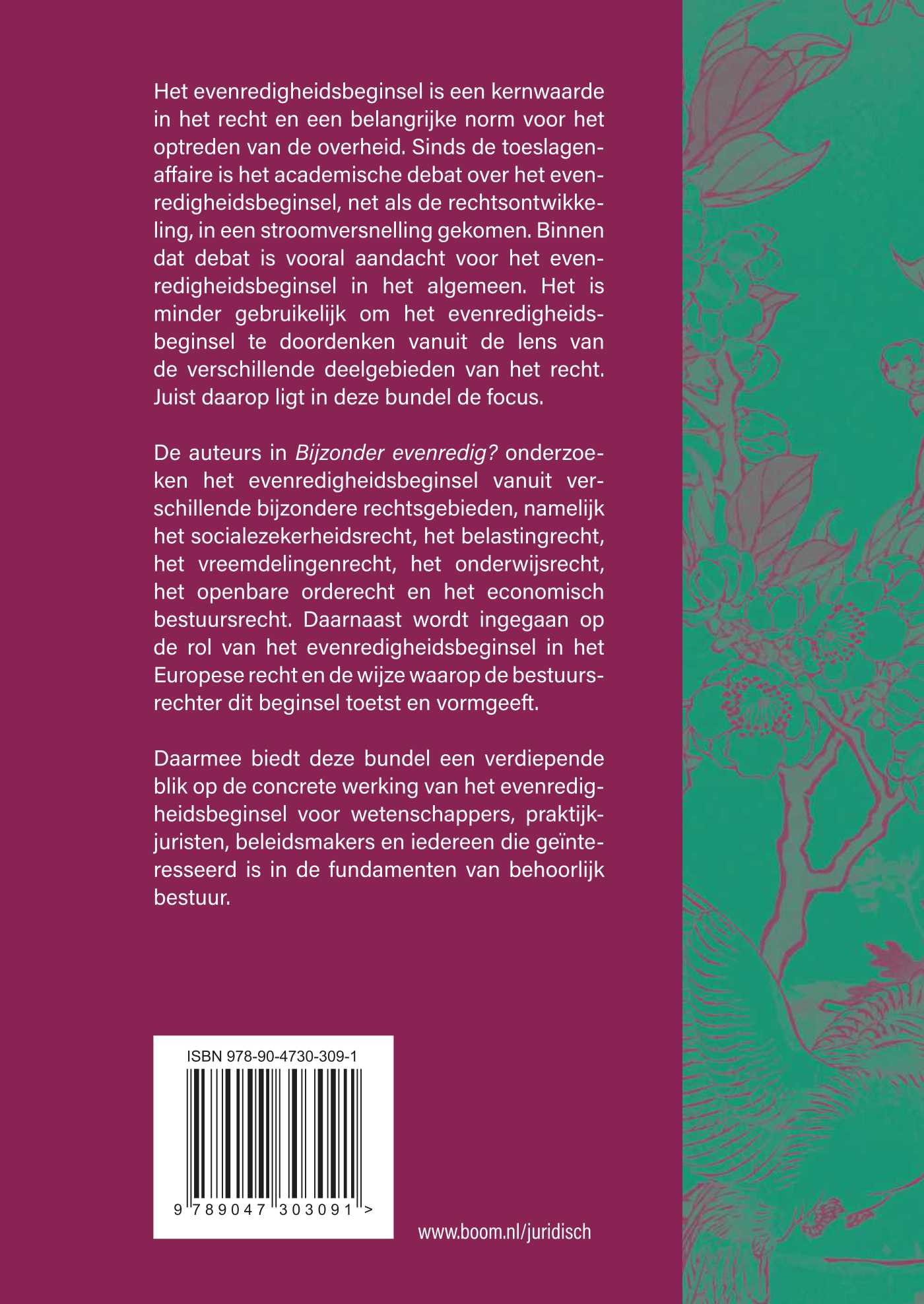 image for Bijzonder evenredig?