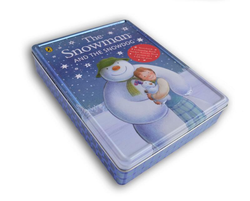 Sneeuwman - Bewaarblik + miniprentenboek, poster, kleurboekje en dvd, Raymond Briggs