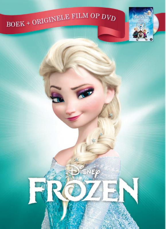 Frozen - Boek + originele film op dvd v