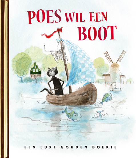 Poes wil een boot 