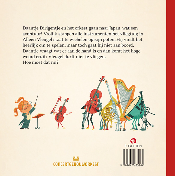 image for Daantje Dirigentje en een vleugel met vliegangst