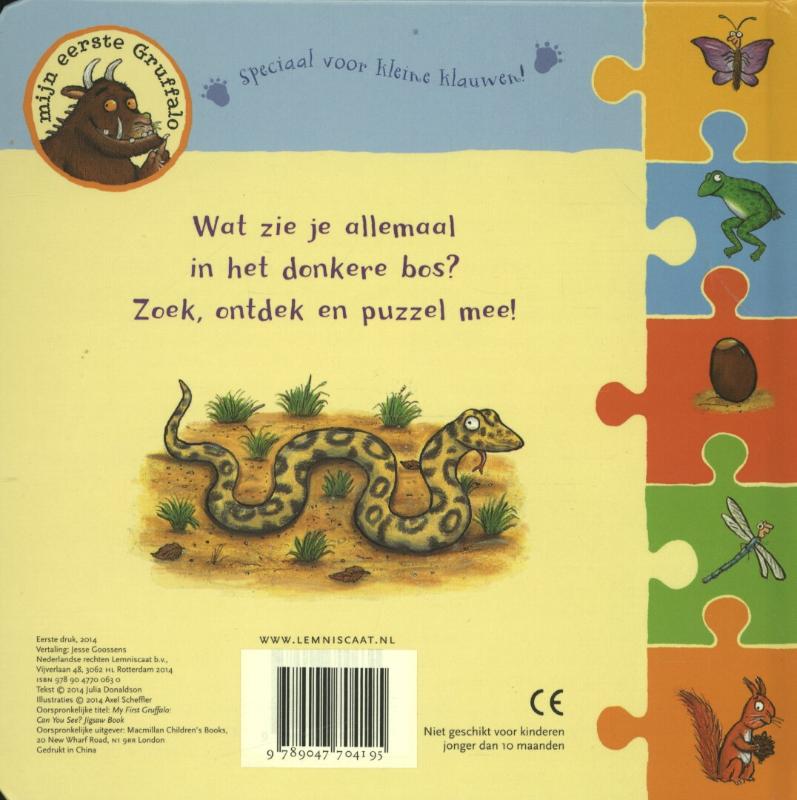 image for Ik zie, ik zie.. Gruffalo puzzelboek