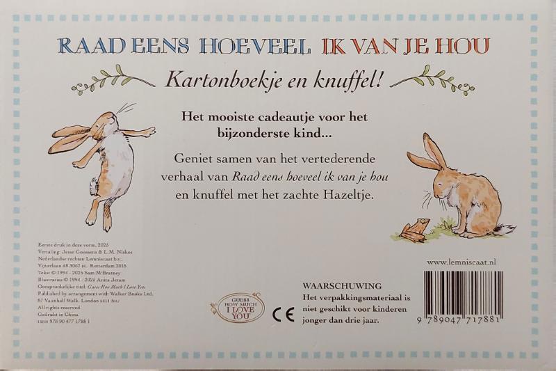 image for Raad eens hoeveel ik van je hou