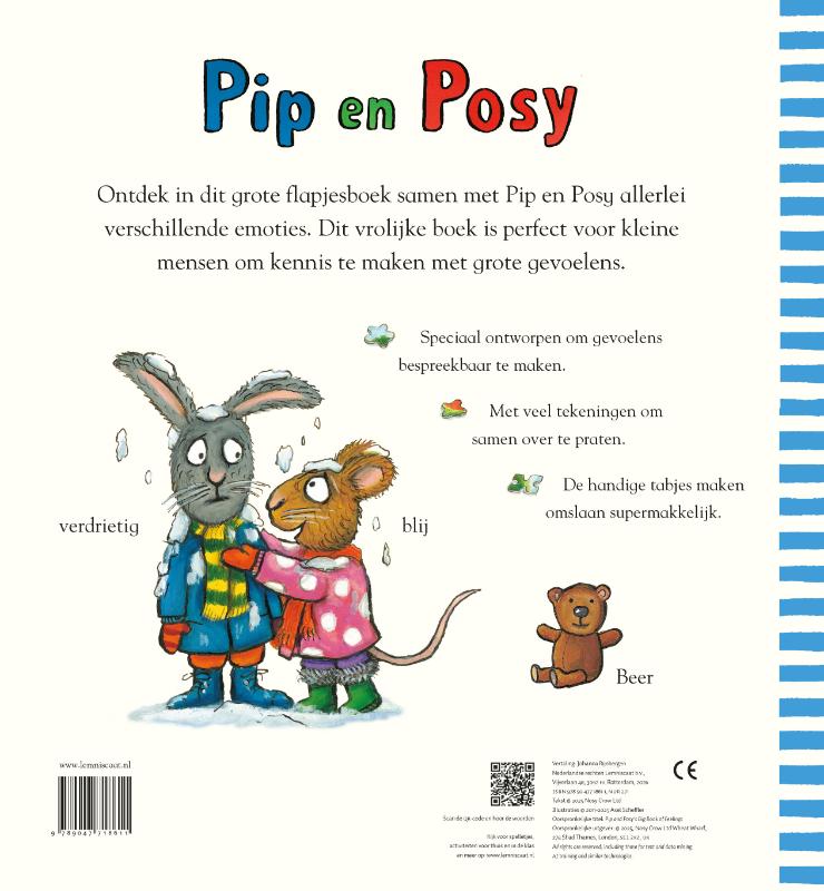 image for Pip en Posy's grote gevoelboek