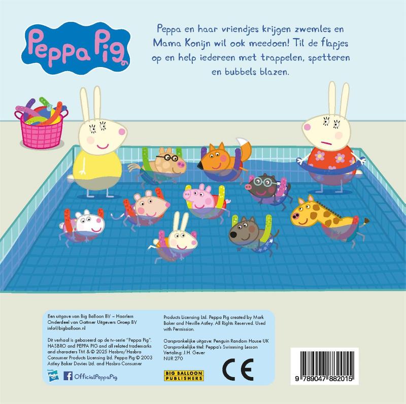 image for Peppa's eerste zwemles