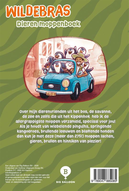 image for Wildebras dierenmoppenboek