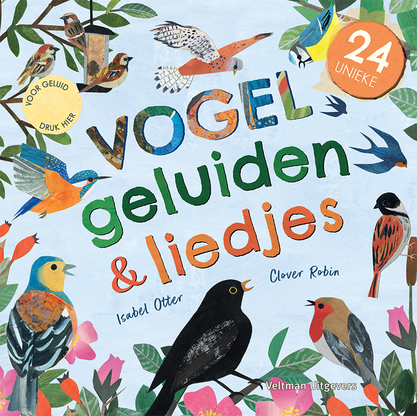 24 unieke vogelgeluiden  & liedjes 