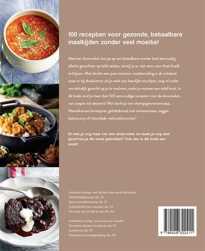image for 100 recepten voor de slowcooker