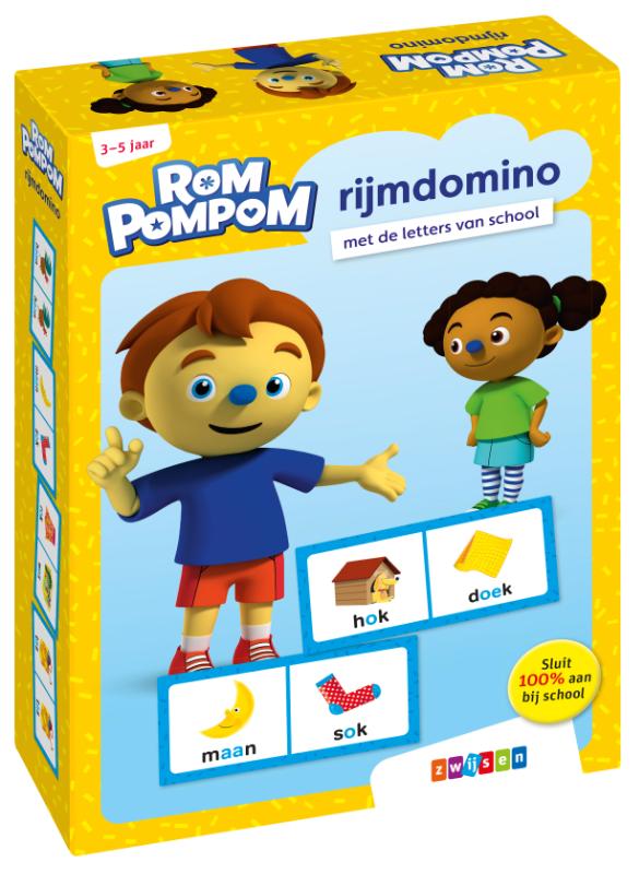 Rompompom rijmdomino