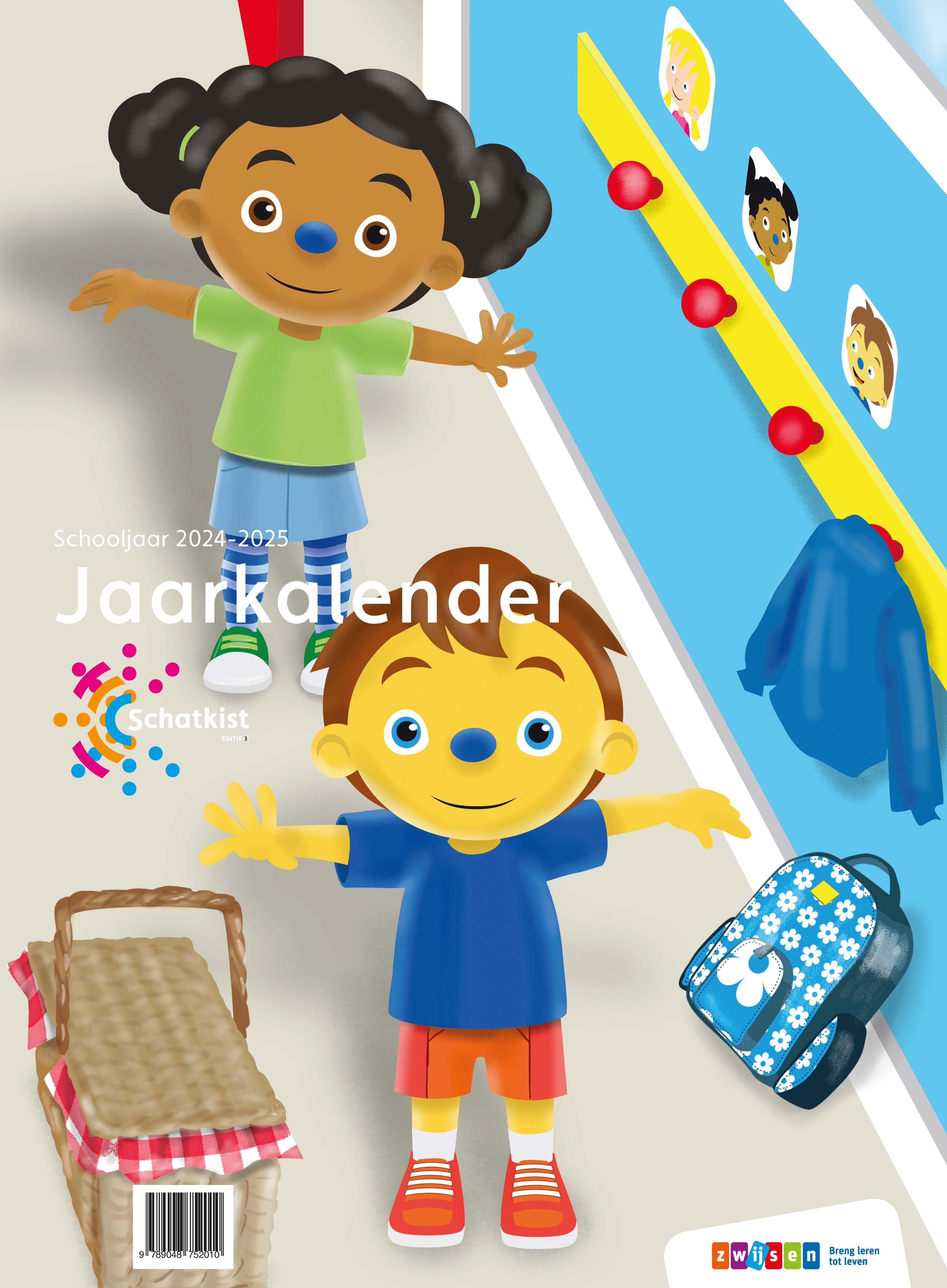 Schatkist ed.3 Schooljaar 2024-2025  jaarkalender