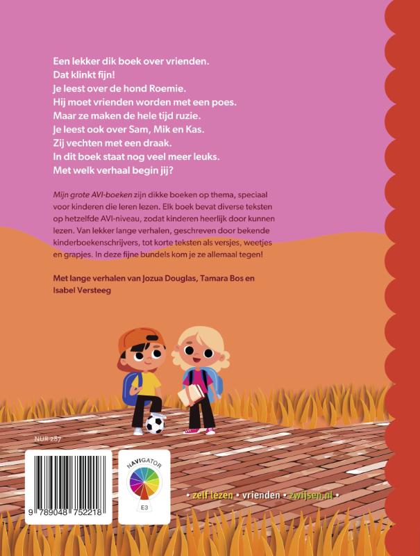 image for Mijn grote AVI E3 boek over vrienden