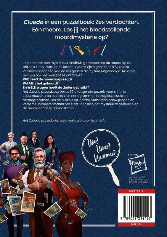 image for Het Cluedo puzzelboek