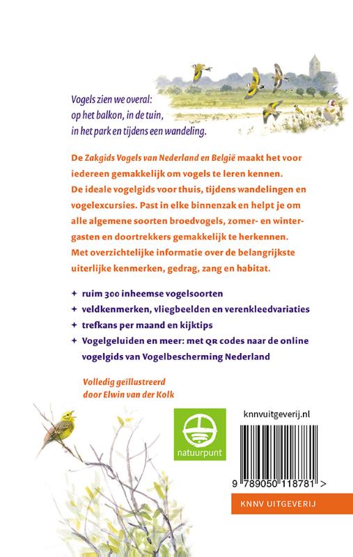 image for Zakgids Vogels van Nederland en België