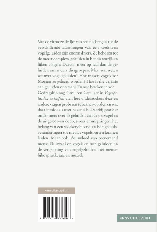 image for Vogelgeluiden ontrafeld