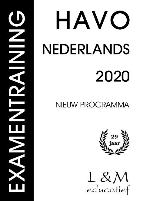 Examentraining Havo Nederlands 2020