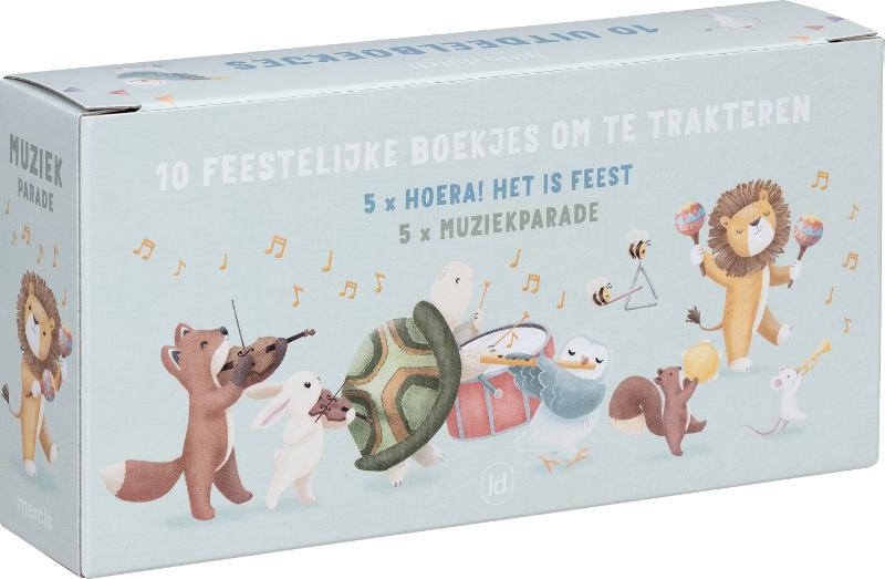 image for Little Dutch uitdeelboekjes - hoera! het is feest & muziekparade