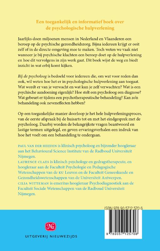 image for Bij de psycholoog