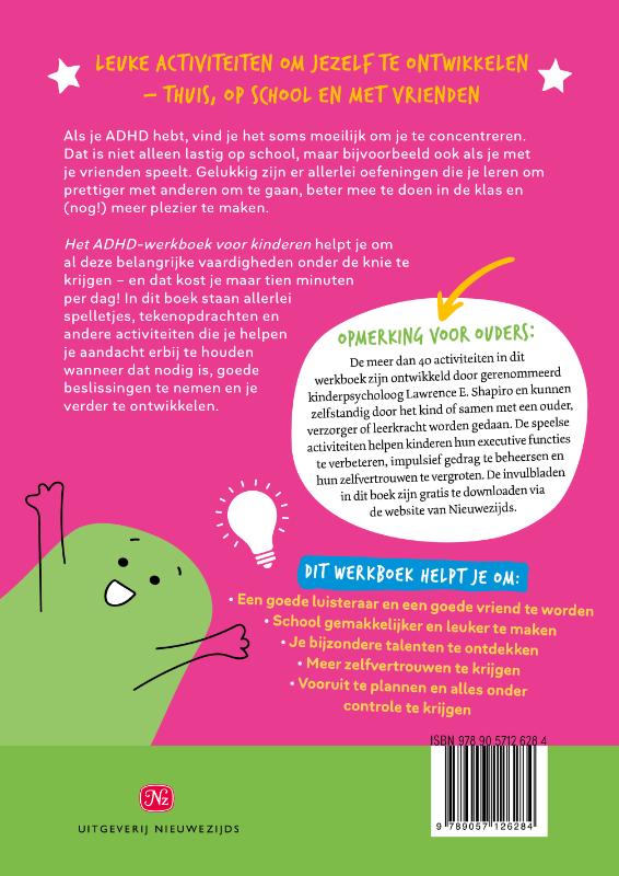 image for Het ADHD-werkboek voor kinderen