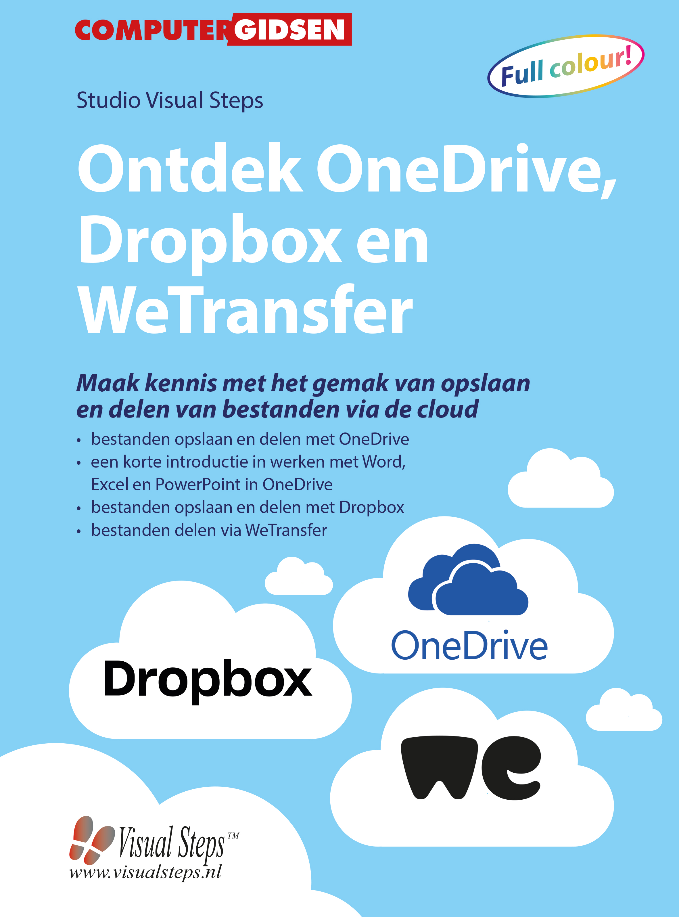 Ontdek OneDrive, Dropbox en WeTransfer