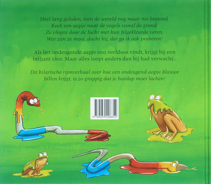 image for De aap met de blauwe billen