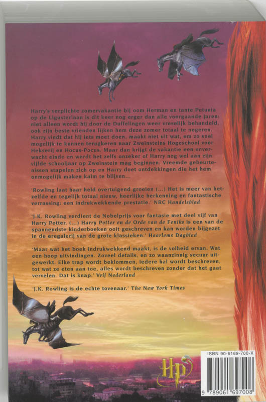 image for Harry Potter en de orde van de Feniks