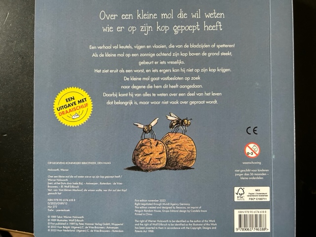 image for Over een kleine mol die wil weten wie er op zijn kop gepoept heeft