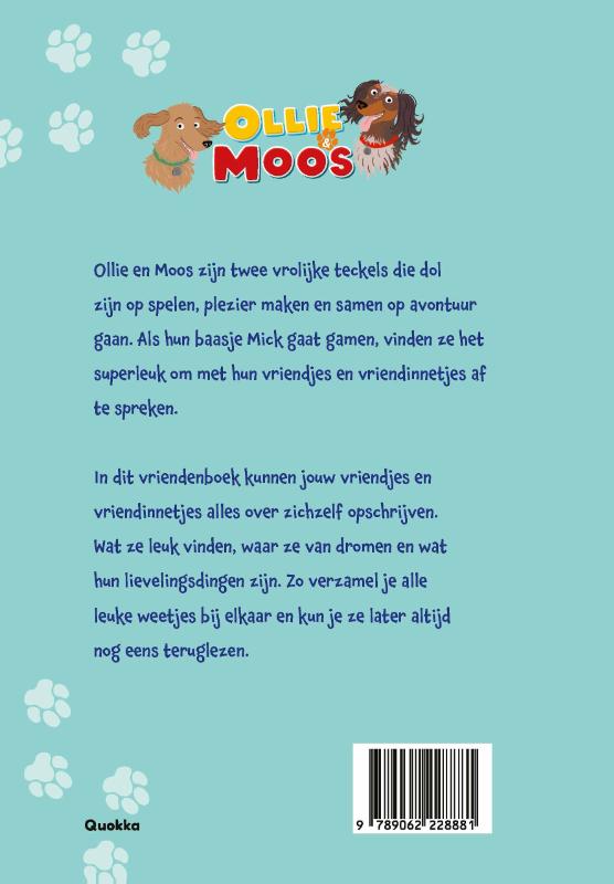 image for Ollie & Moos vriendenboek