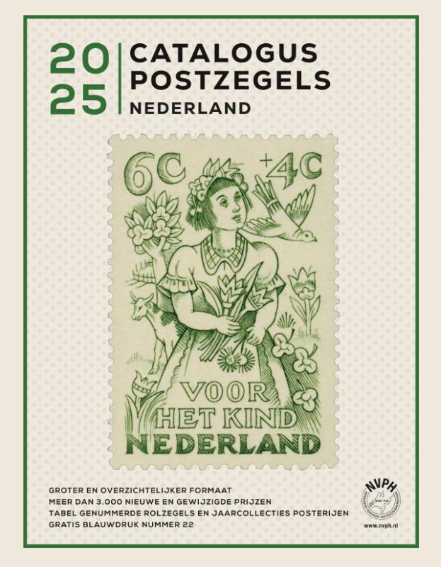 NVPH Catalogus Postzegels Nederland 2025