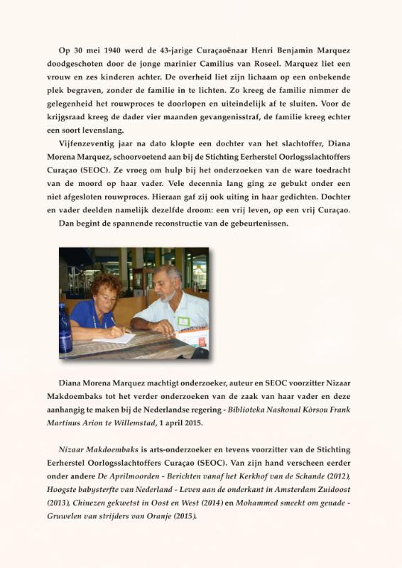 image for De executie van Diana Marquez' vader