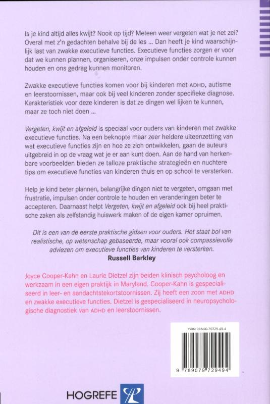 image for Vergeten, kwijt en afgeleid