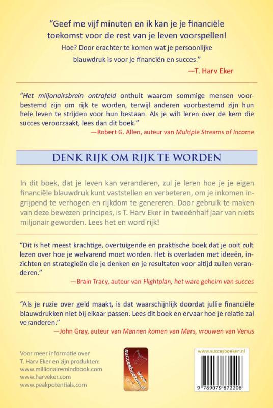 image for Het miljonairsbrein ontrafeld