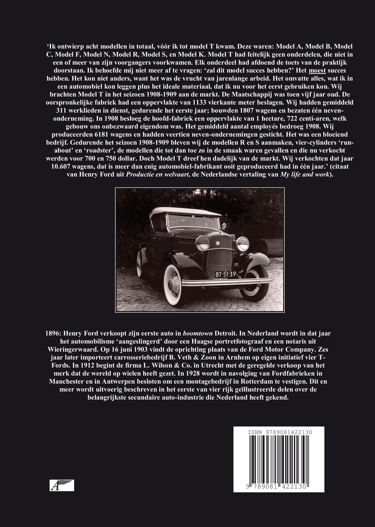 Ford  'made in Holland ' episode 1896-1931