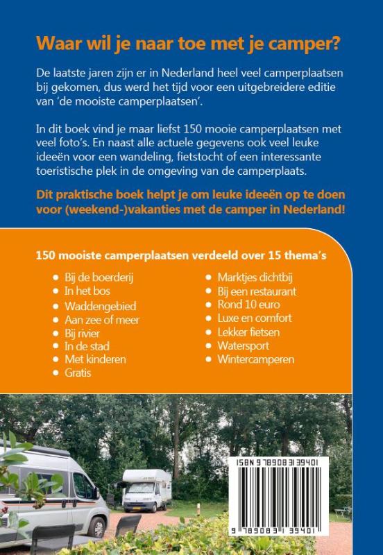 image for 150 mooiste camperplaatsen in Nederland