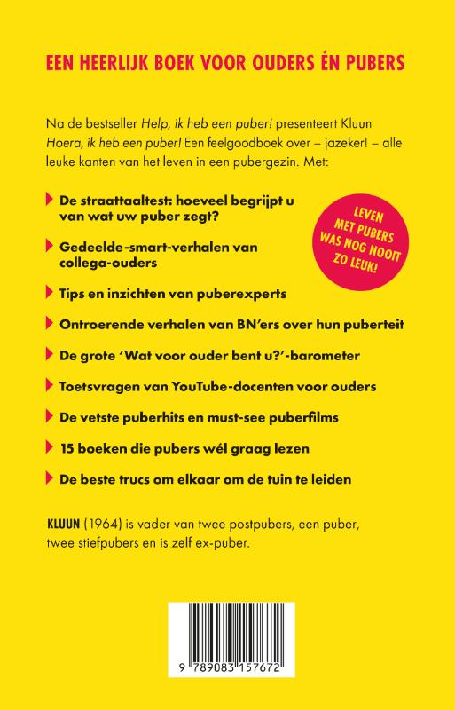 image for Hoera, ik heb een puber!